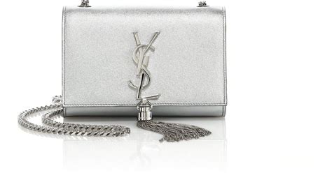 ysl silver tassel clutch|YSL handbag clutch.